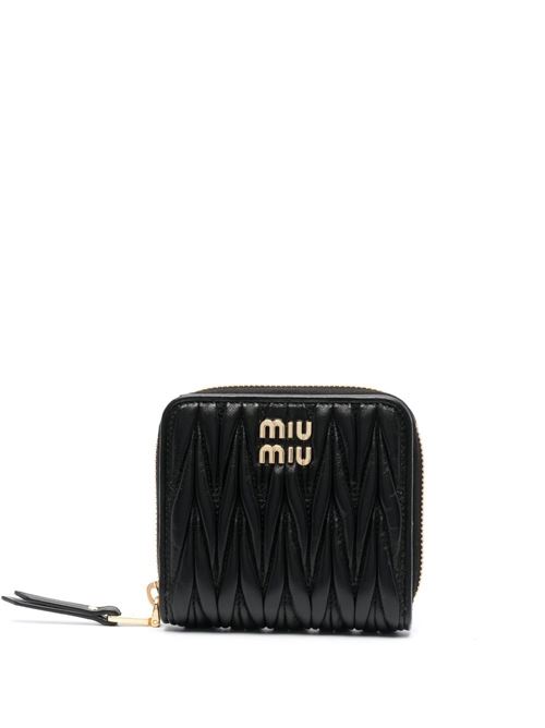 Portafoglio con logo MIU MIU | 5ML5222FPPF0002